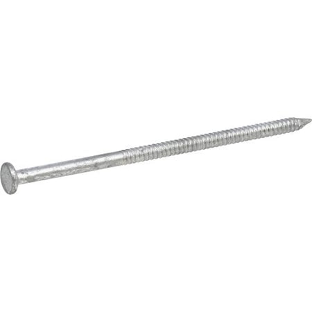 Hillman Common Nail, 3-1/2 in L, 16D, Steel, Hot Dipped Galvanized Finish, 9 ga 461337